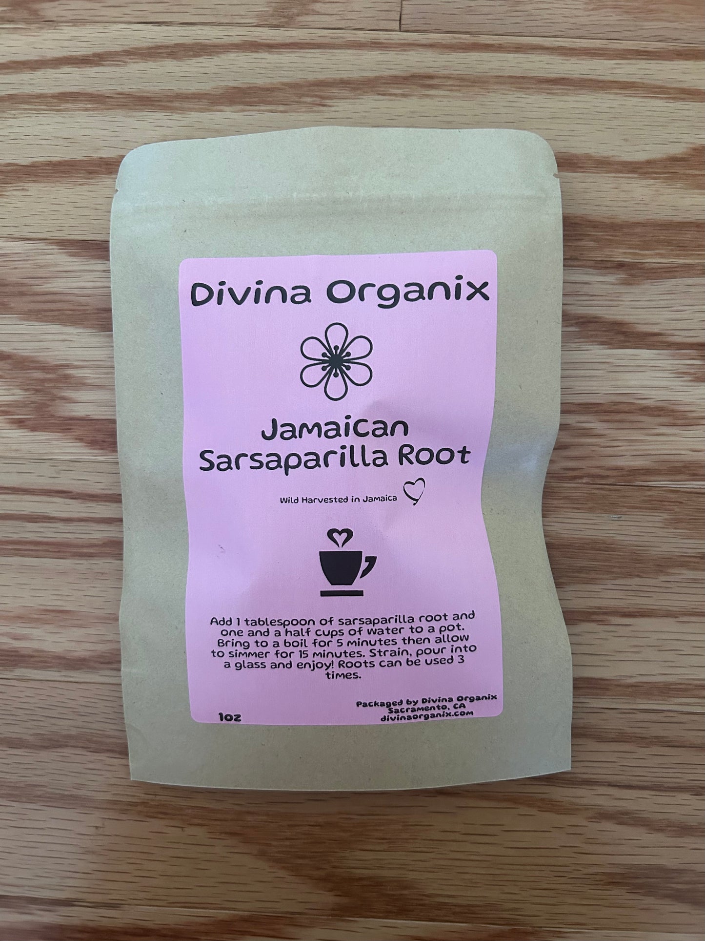 Jamaican Sarsaparilla Root